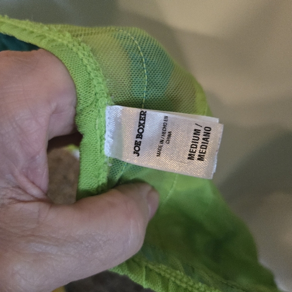 Joe Boxer rare ADORABLE lace sheer bikini set szM/L - Picture 7 of 8